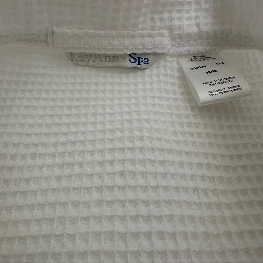 NEW KayAnna Waffle Spa Robe - Picture 3 of 4